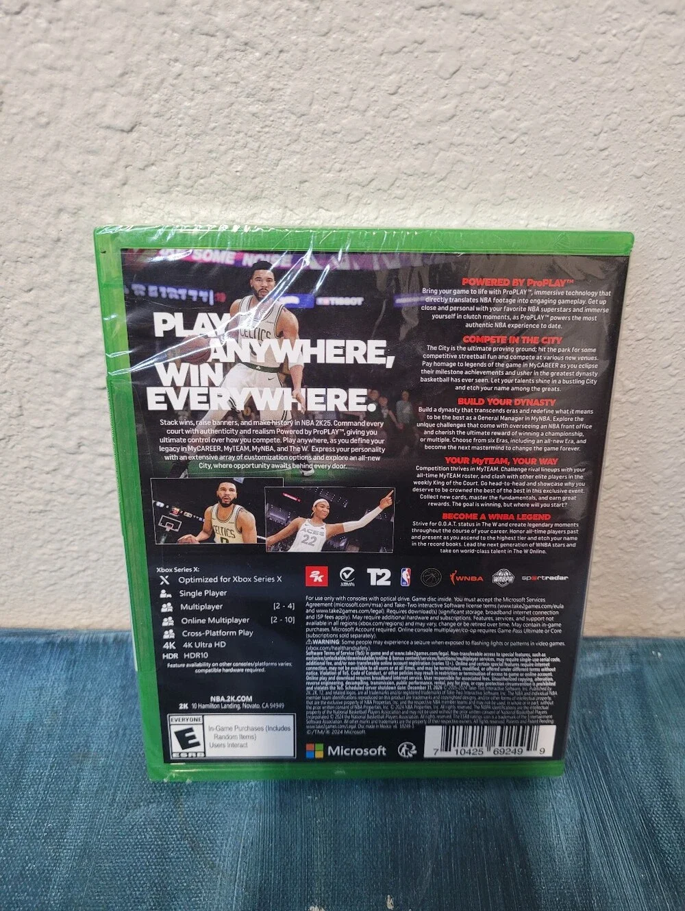 NBA 2K25 Standard Edition Xbox Series X New Sealed